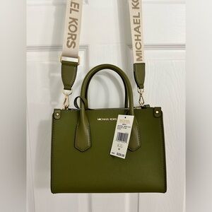 Michael Kors | Small Satchel bag in Smokey Olive